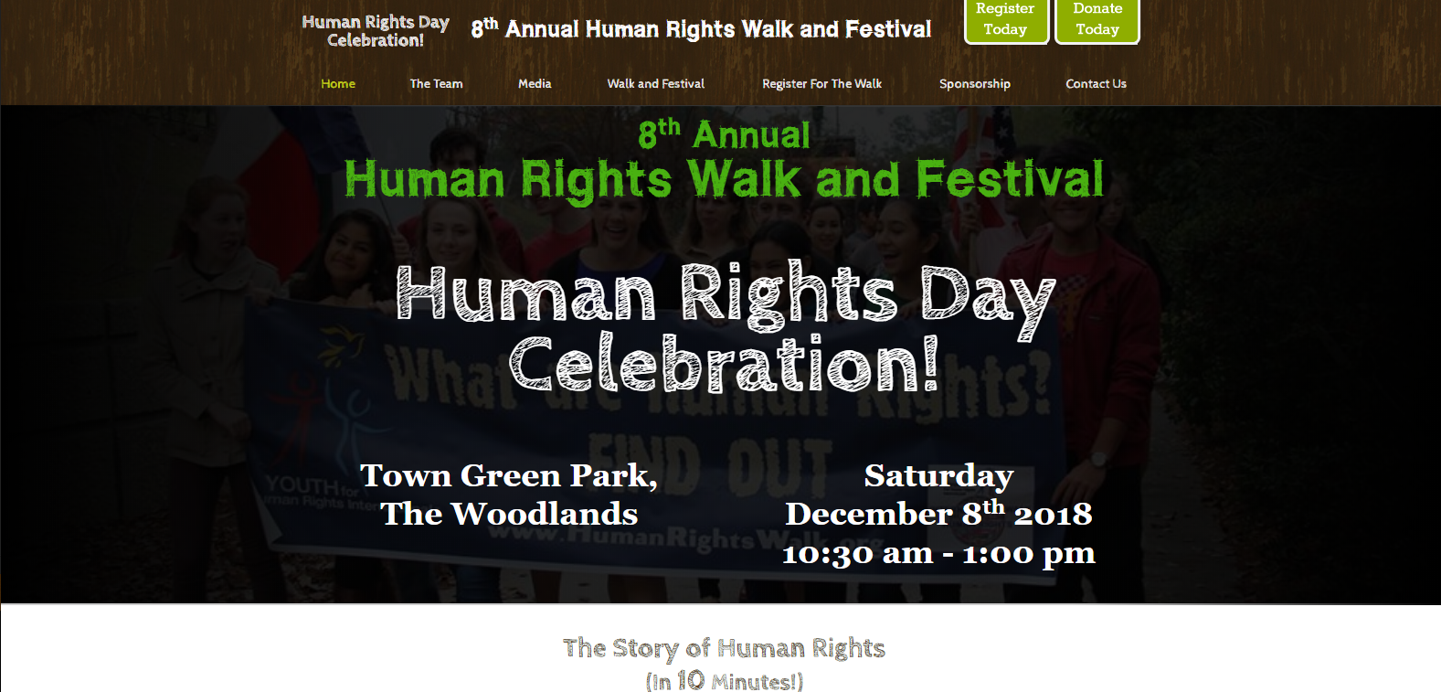 Human Rights & Walk Image